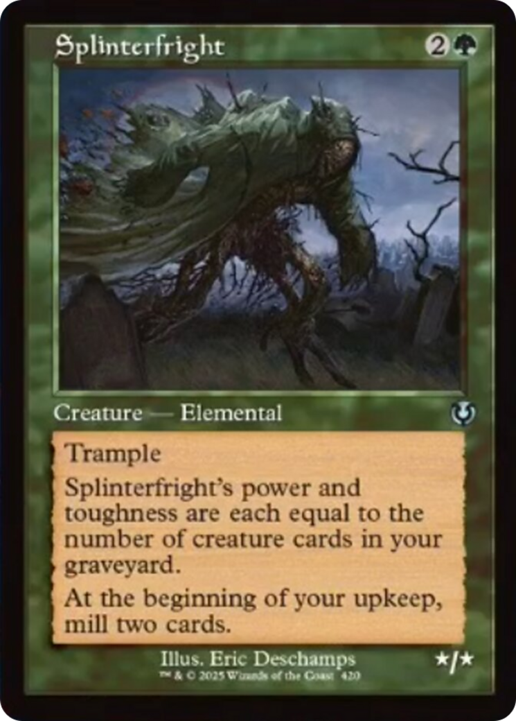 Splinterfright (Retro Frame) [Innistrad Remastered]