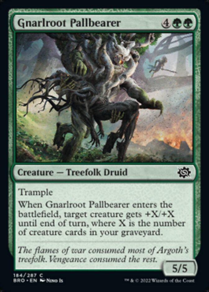 Gnarlroot Pallbearer [The Brothers' War]