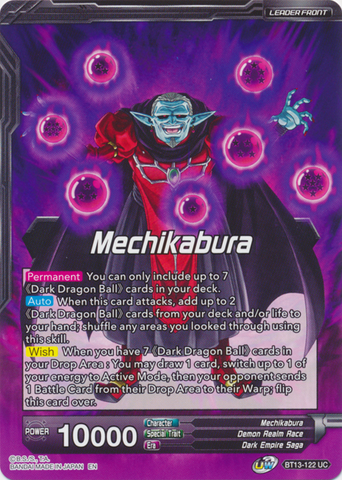 Leader of the Dark Empire Dark King Mechikabura (Power of Time Unleashed)