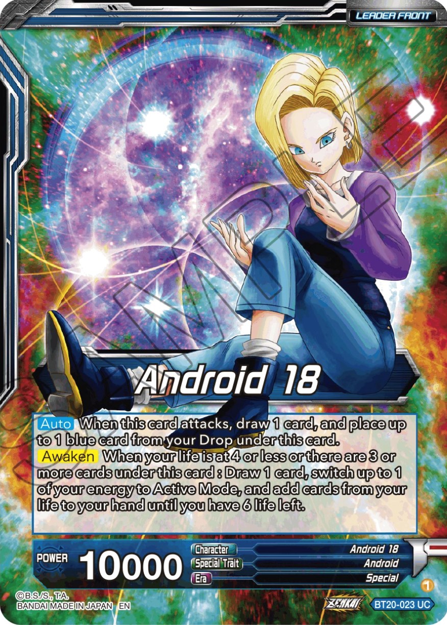 Android 18 // Android 18, Impenetrable Rushdown (BT20-023) [Power Abso