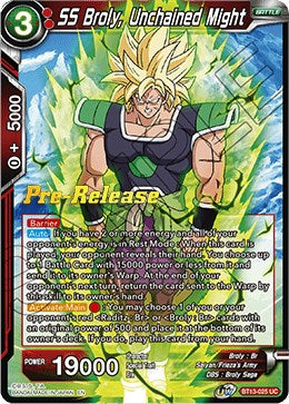 Planet Vegeta BT3-105 UC Foil Dragon Ball Super Card